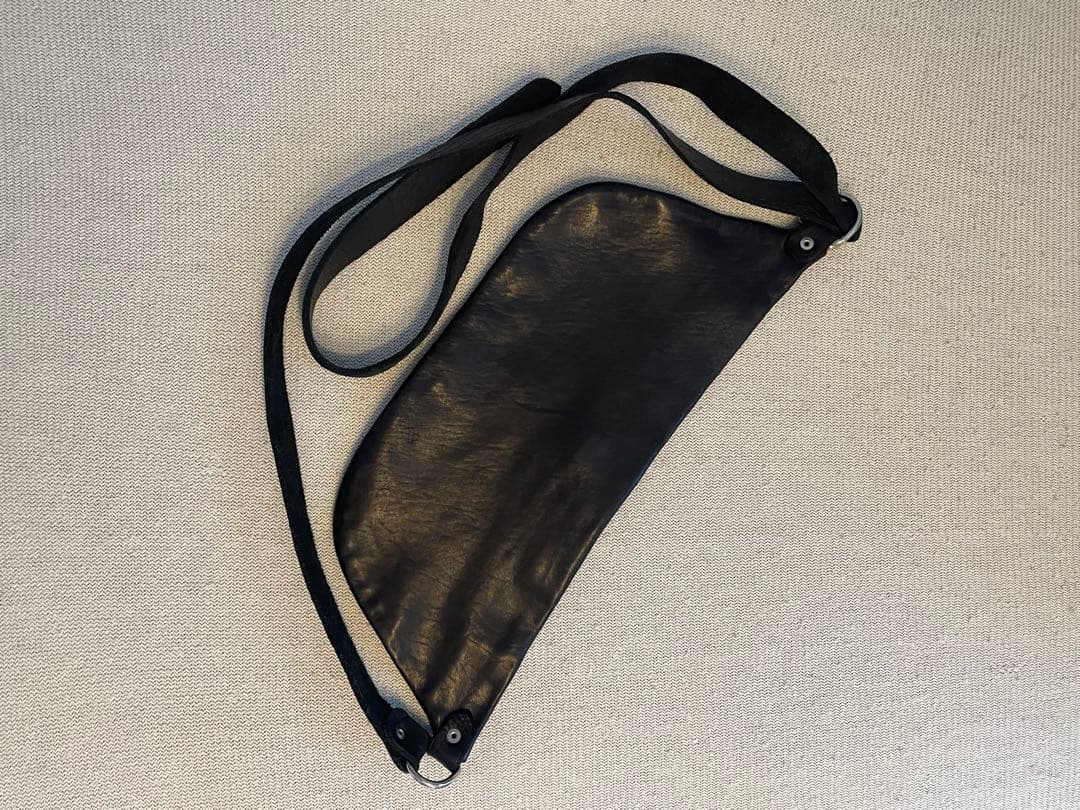 バッグ GUIDI Q10M MEDIUM LEATHER BELT BAG