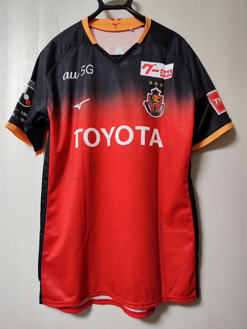 名古屋グランパス シミッチ選手 支給品 公式戦着用 ユニフォーム 直筆サイン入り