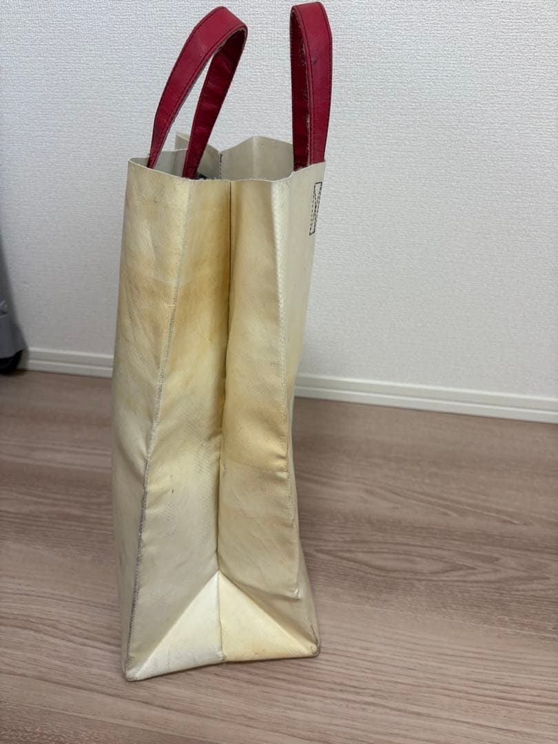 FREITAG miami vice トートバッグ ホワイト　レッド