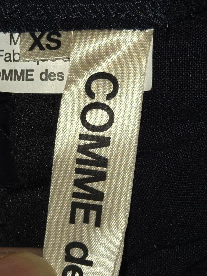 ★COMME des GARCONS★ギャルソン サロペットワイドパンツ リボン