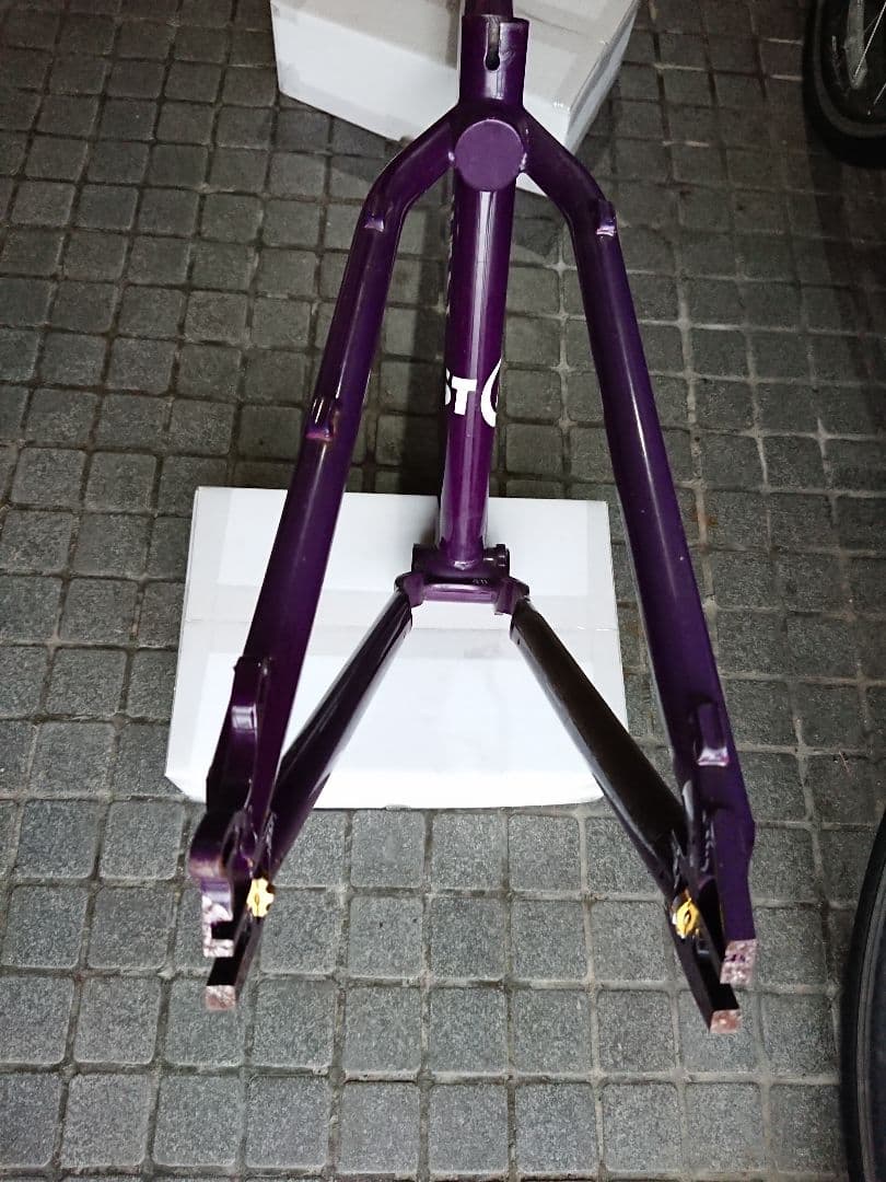 【訳あり・改造あり】 LAST BIKES RUFUS フレーム ダートジャンプ