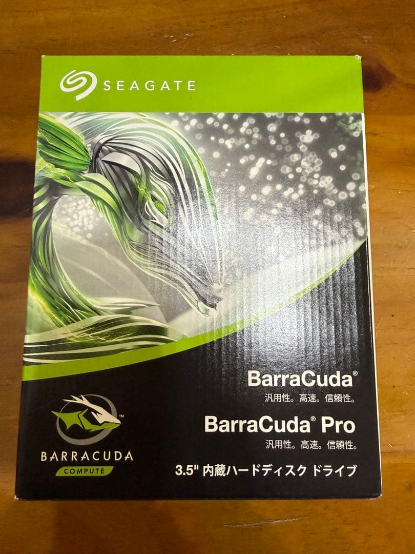 Seagate Barracuda 4TB 3.5インチ HDD