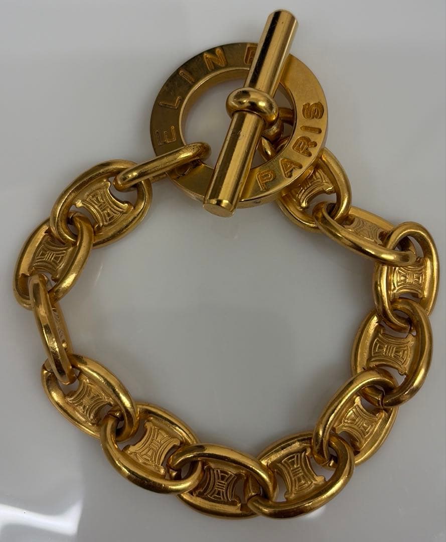 オールドセリーヌ ブレスレット トリオンフ シェーヌダンクル ユニセックス