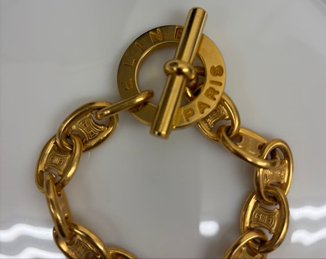 オールドセリーヌ ブレスレット トリオンフ シェーヌダンクル ユニセックス