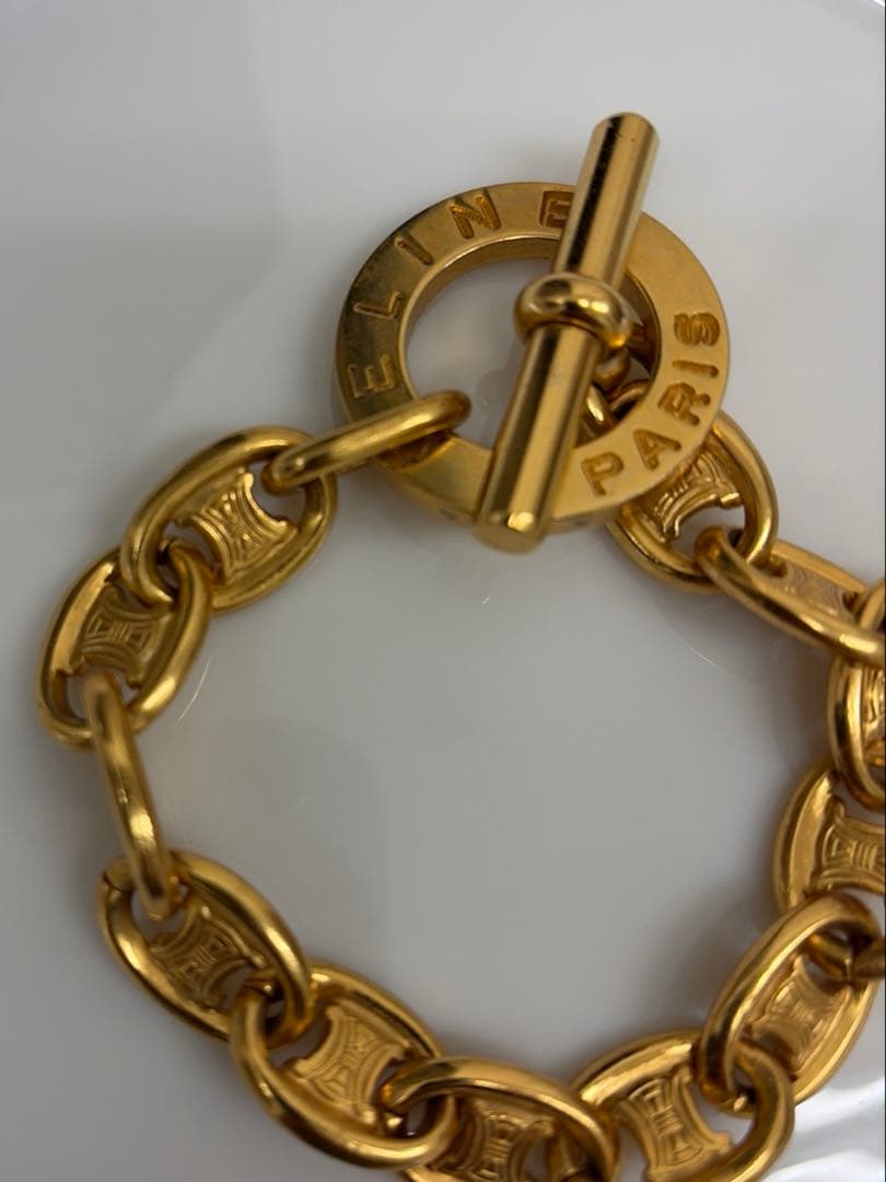 オールドセリーヌ ブレスレット トリオンフ シェーヌダンクル ユニセックス