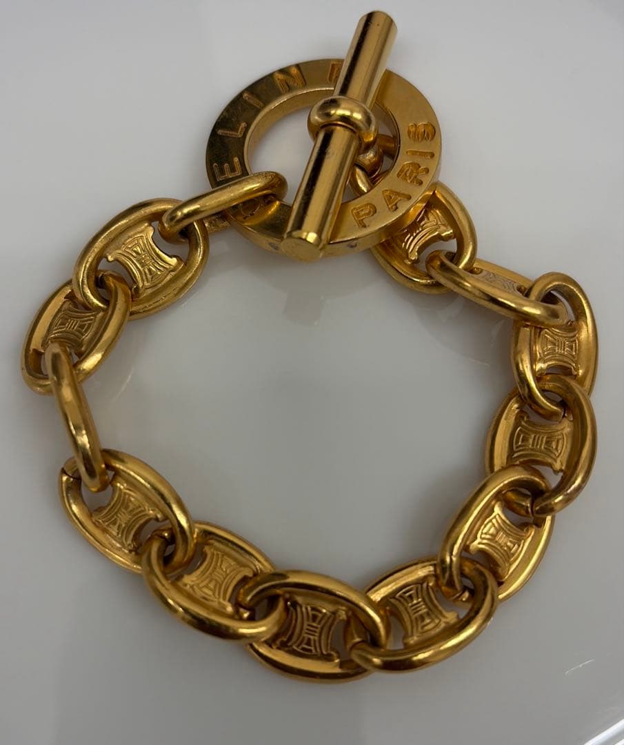 オールドセリーヌ ブレスレット トリオンフ シェーヌダンクル ユニセックス