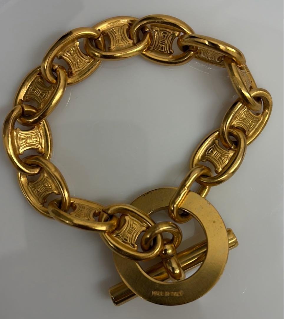 オールドセリーヌ ブレスレット トリオンフ シェーヌダンクル ユニセックス