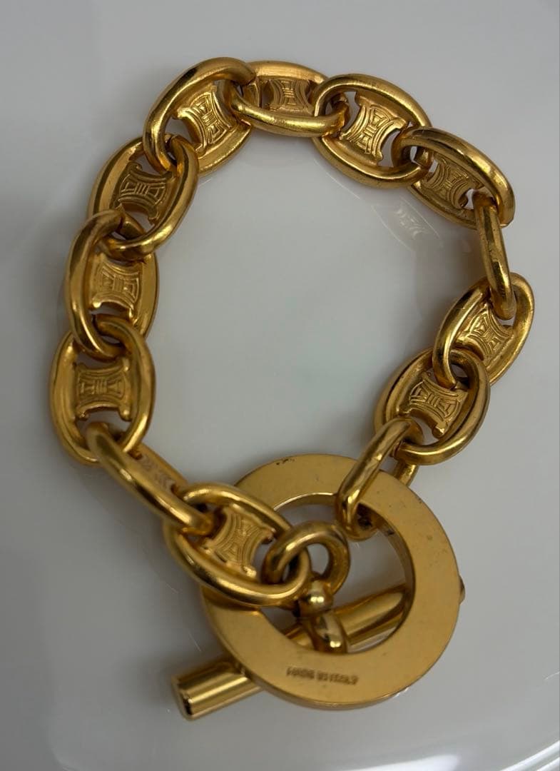 オールドセリーヌ ブレスレット トリオンフ シェーヌダンクル ユニセックス