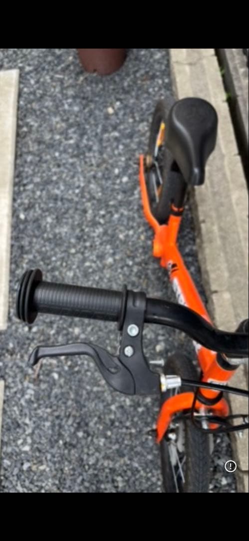 STRIDER 14x オレンジ バランスバイク レバー式ブレーキ