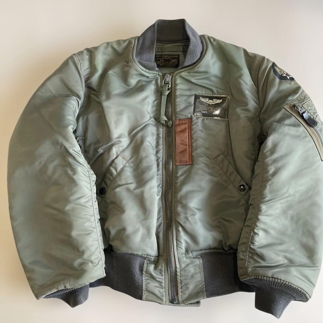 バズリクソン MA-1 1st 最初期型 レプリカ 復刻 旧M品番 良品 S