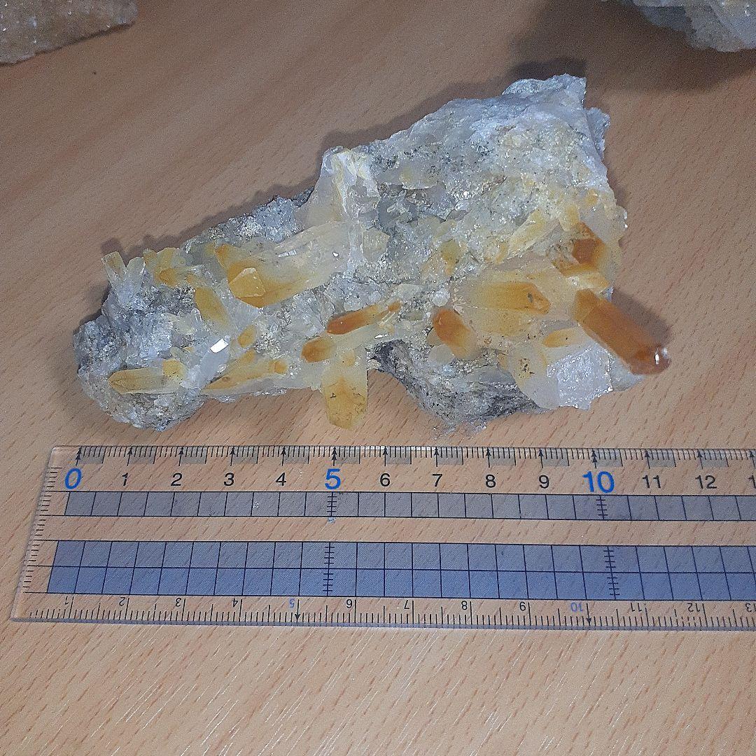 高品質　ゴールデンヒーラークォーツ　クラスター