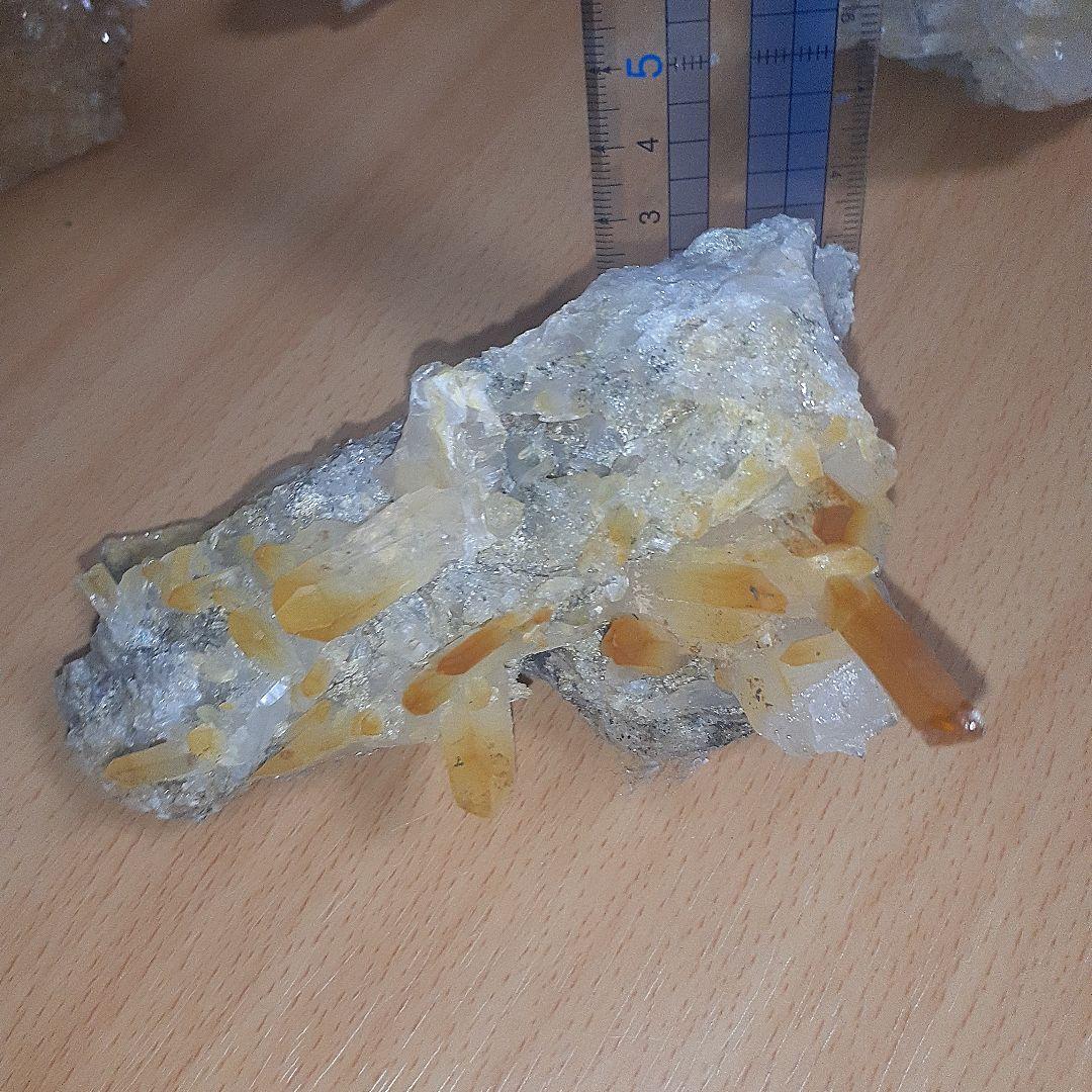 高品質　ゴールデンヒーラークォーツ　クラスター