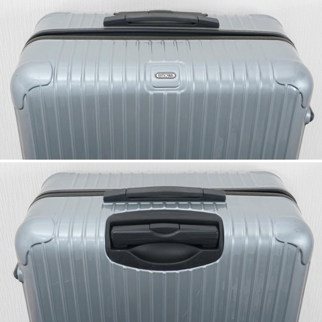 美品 リモワ サルサ 最大容量 104L 4輪 TSAロック シルバー XL