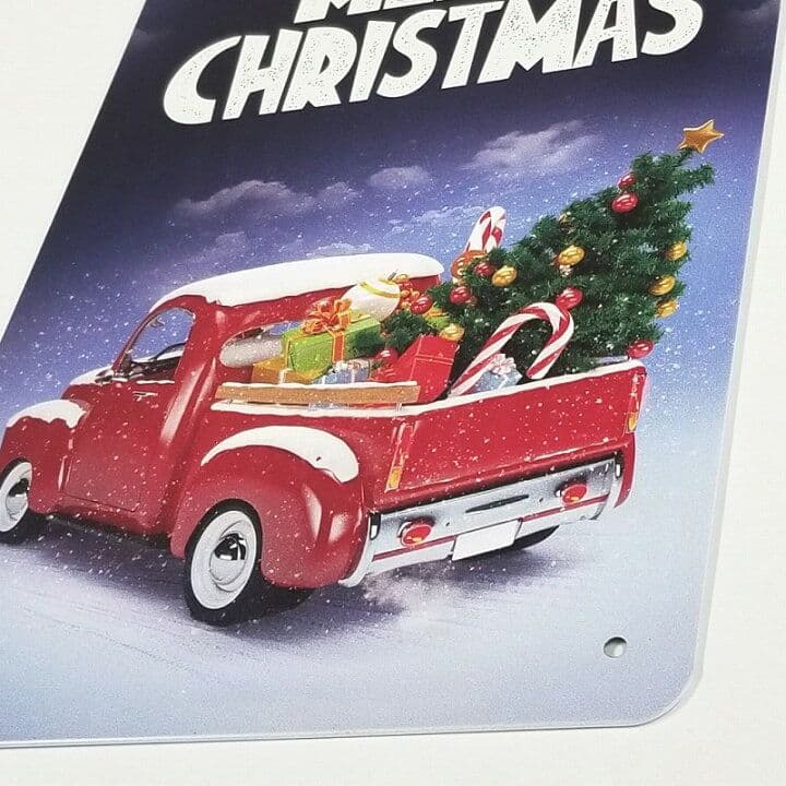 デザイン看板A4】クリスマスツリーh2★絵アートパネル可愛いかわいい雑貨