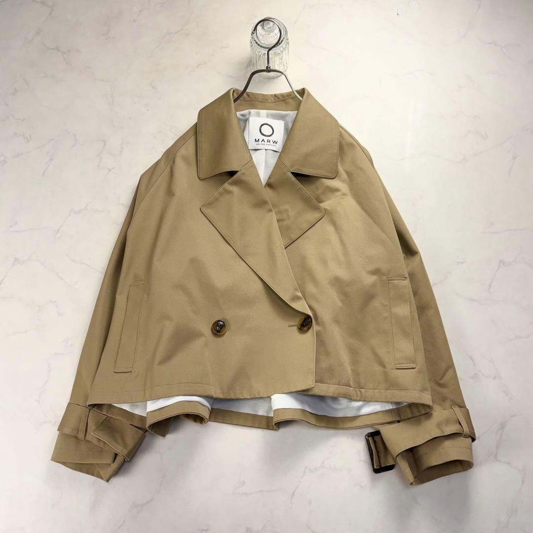 2024✨MARW UNITED ARROWS ショートトレンチコート 春先◎