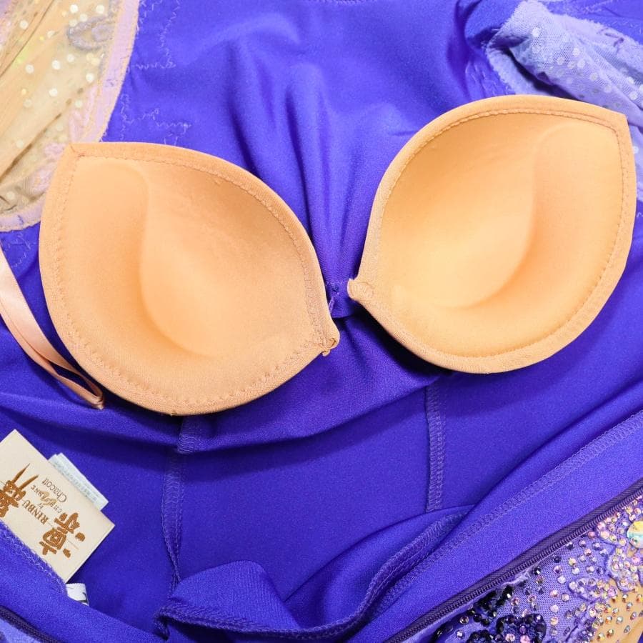 ひ*り様 き*ち様 凛舞クリスアン 社交ダンス衣装 Lサイズ 高級競技ドレス 発