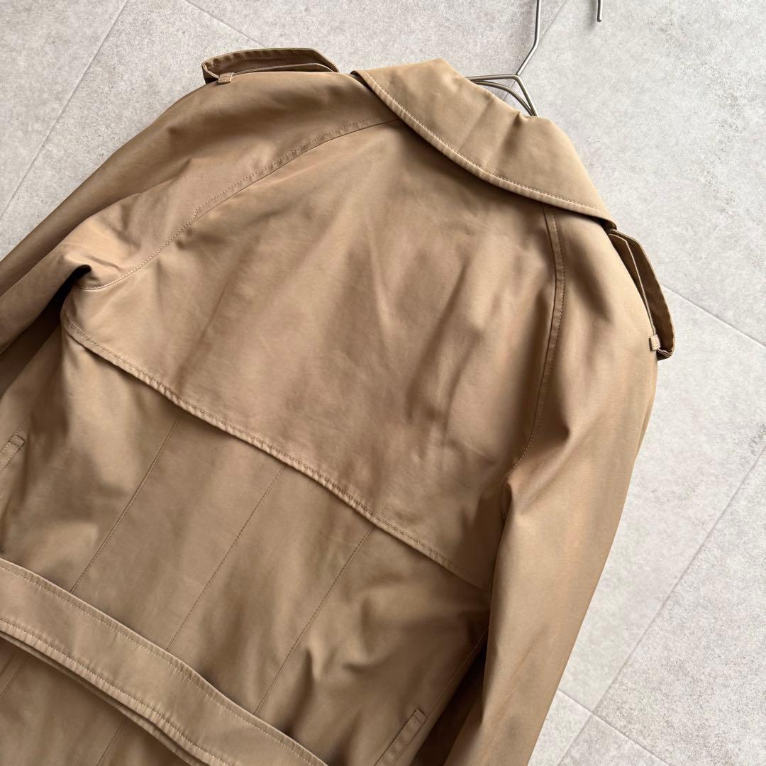 バーバリーロンドン　トレンチコート　ノバチェック　ライナー　ベージュ　38