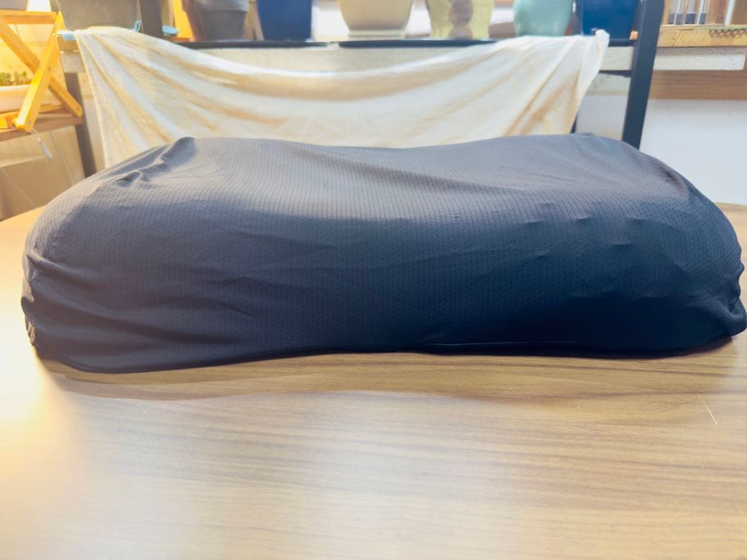 【美品★即日発送】ヒツジのいらない枕　極柔【最上位ビッグモデル＋ブラックレーベル