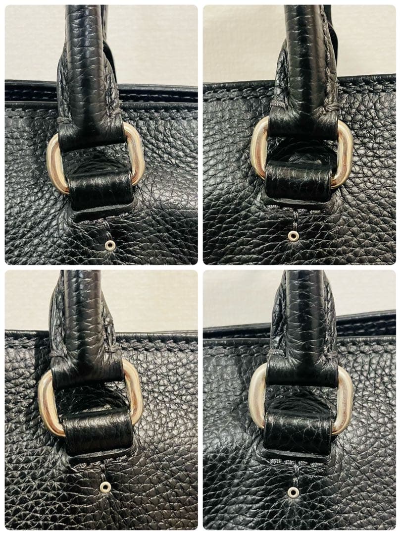 【ぶっきー】 ダニエル&ボブ トートバッグ オールレザー ブラック