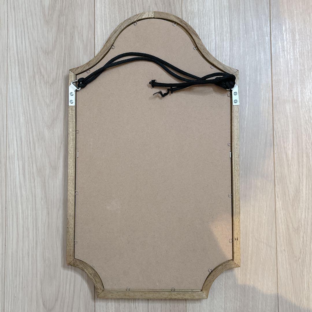 美品！antry ウォールミラー　Hall Wood ミラー 鏡
