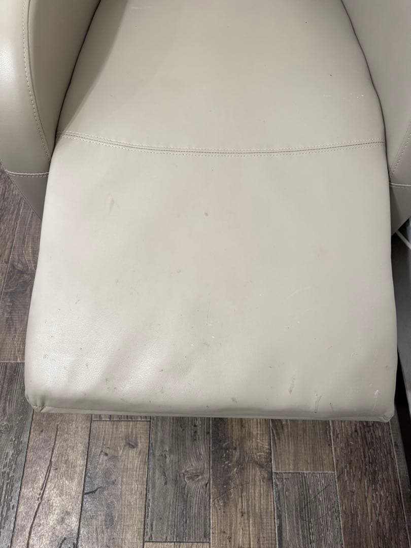 ベージュ リクライニングチェア