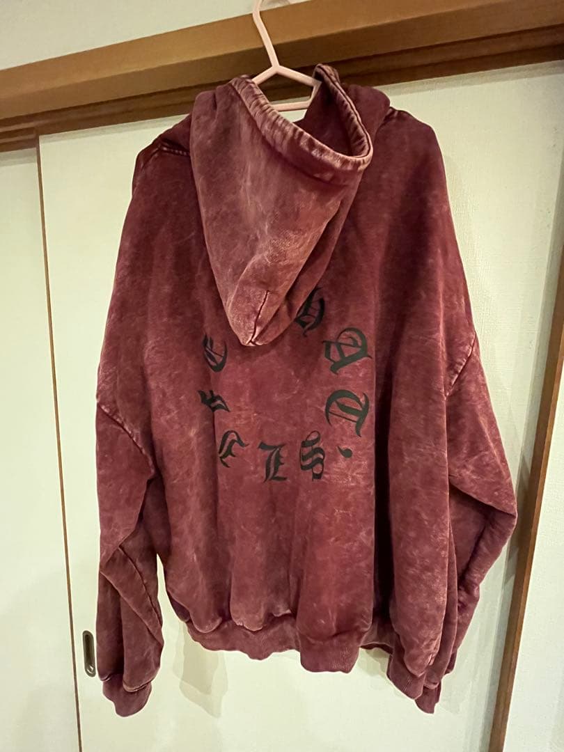 ザッツライフ　that's life ジップパーカー　レッド　赤　XL 正規品