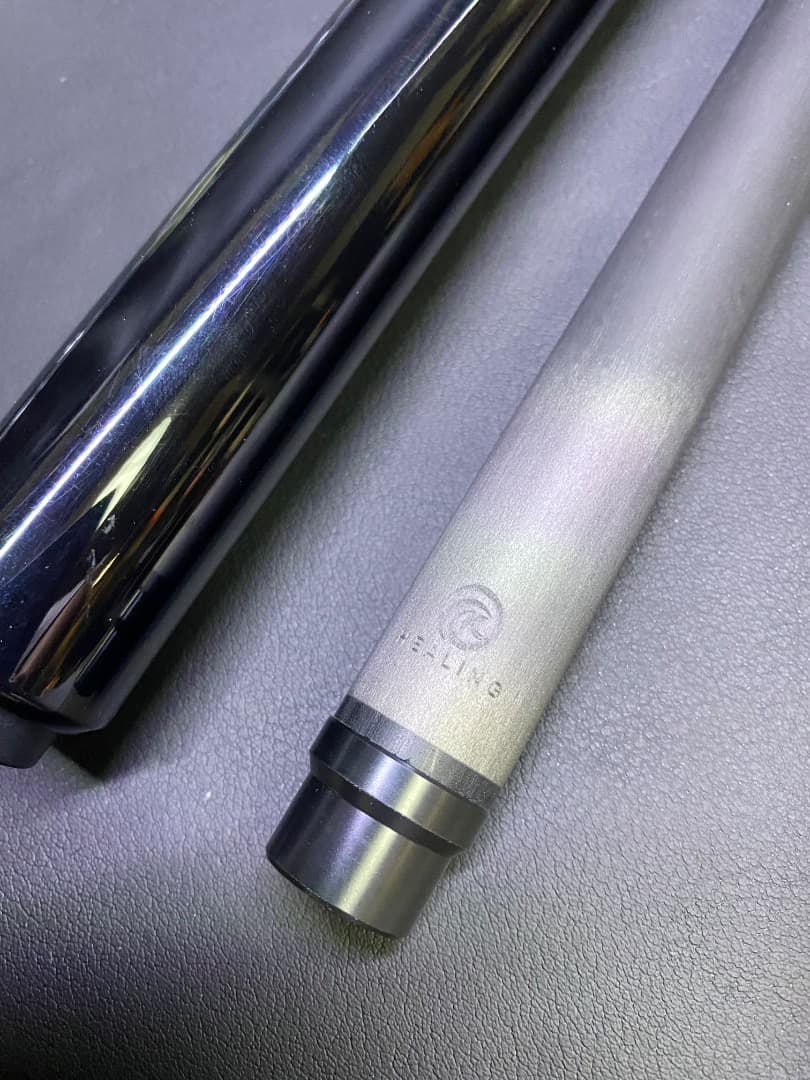 新品未使用 KHEALING ビリヤード キュー カーボン ブルー/ブラック