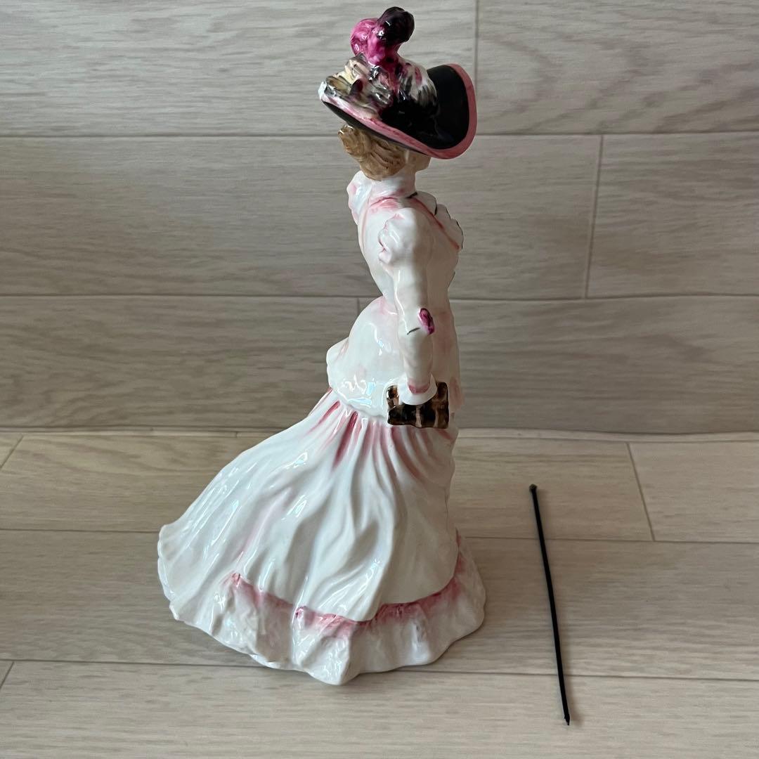 【激レア】美品 ロイヤルドルトン アスコット フィギュリン 人形 置物 高級 女