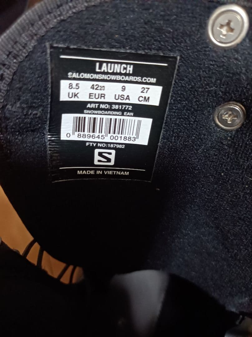 salomon launch サロモン 27.0cm