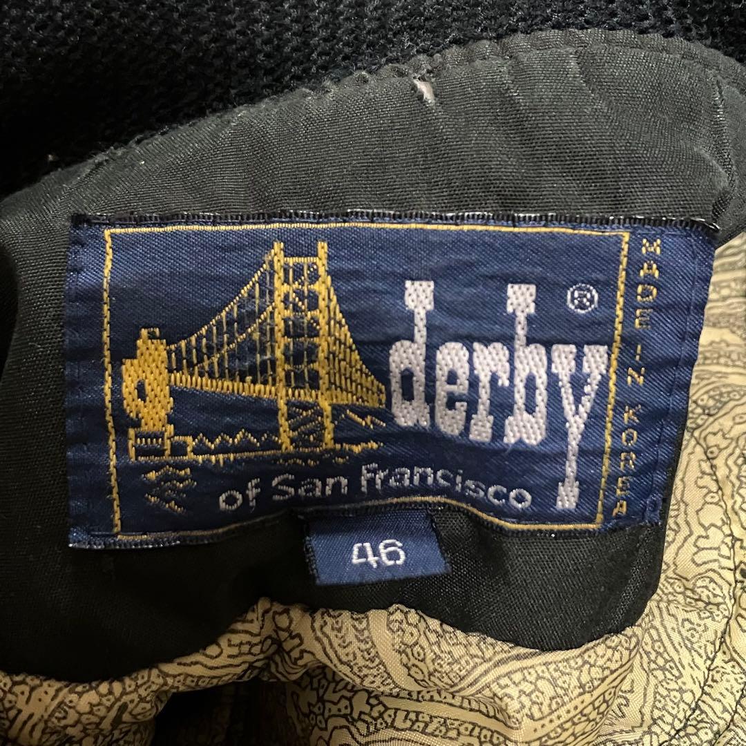 80s ダービーオブサンフランシスコ ブラック サイズ46