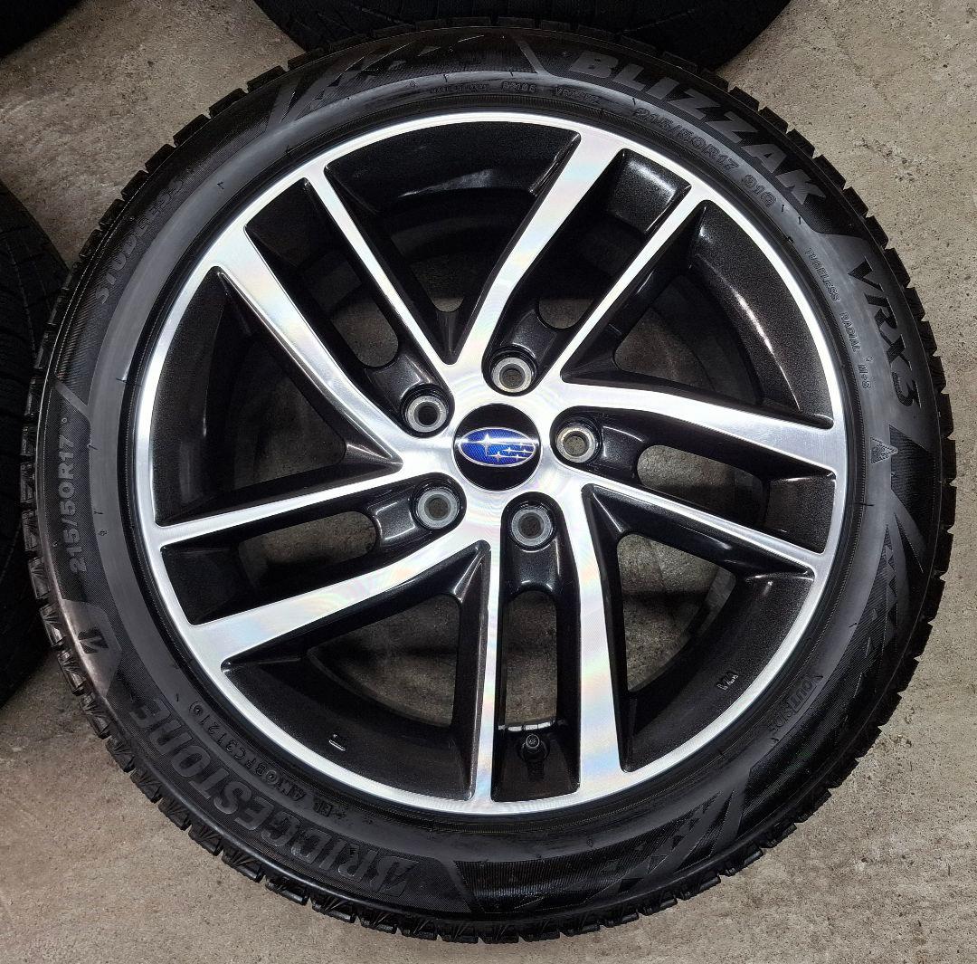 【超極上品】スバル NEW レヴォーグ 純正 ホイールタイヤ スタッドレス