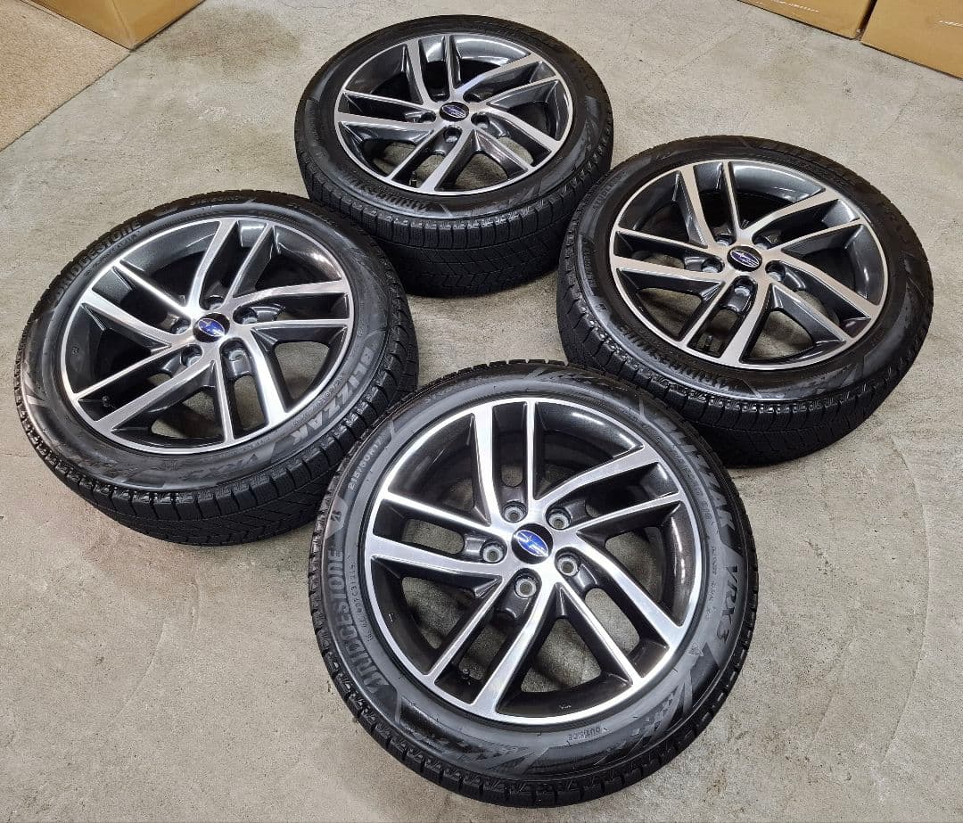 【超極上品】スバル NEW レヴォーグ 純正 ホイールタイヤ スタッドレス