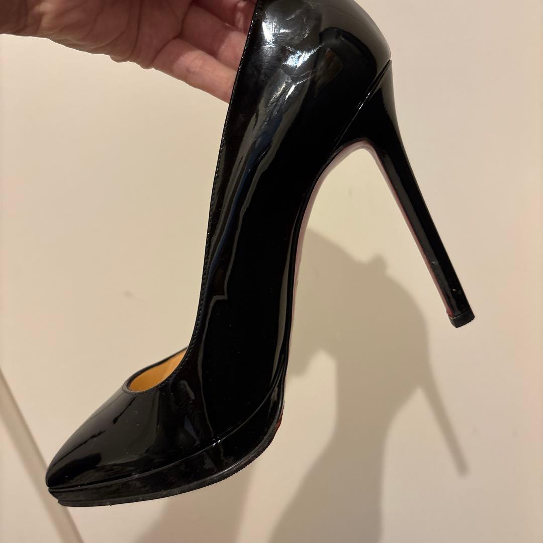 【ほぼ新品】Christian Louboutin ブラック ハイヒール