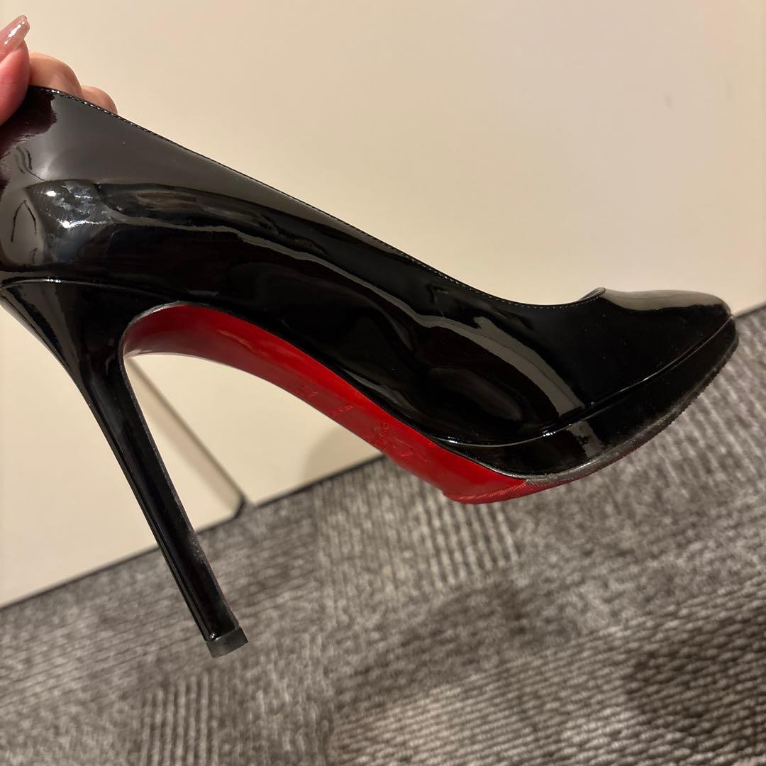 【ほぼ新品】Christian Louboutin ブラック ハイヒール