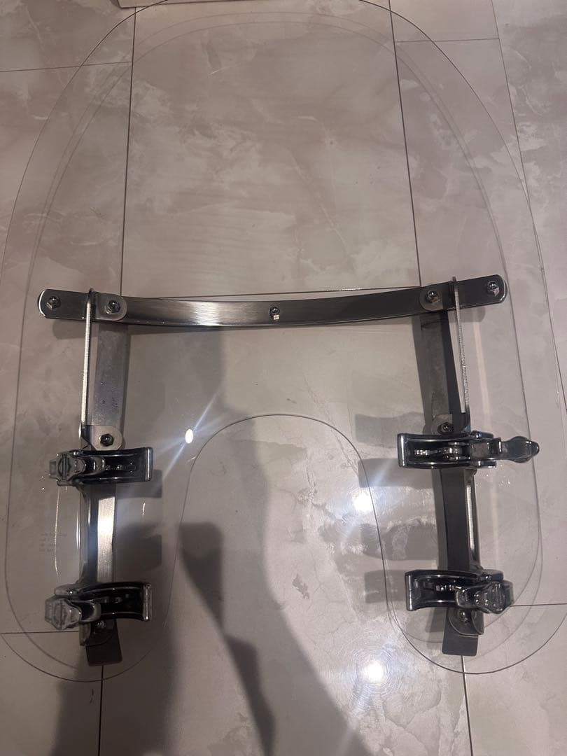 【スポーツスター　ハーレー】ウィンドシールド　デタッチャブルスクリーン