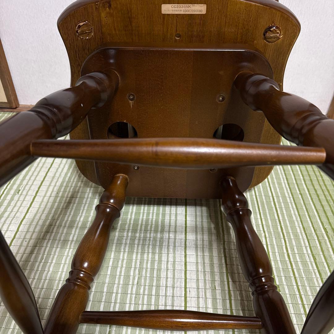 カリモク　カウンター　チェア　回転式　KARIMOKU オールド　椅子