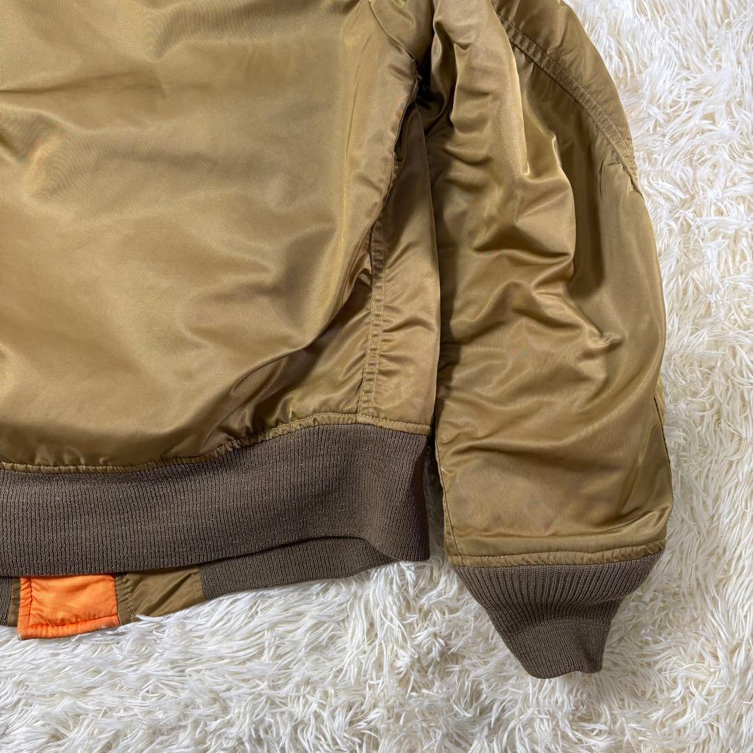 ✨希少✨70s後期 米軍実物 MA-1 リバーシブル USA製 HOPE MFG