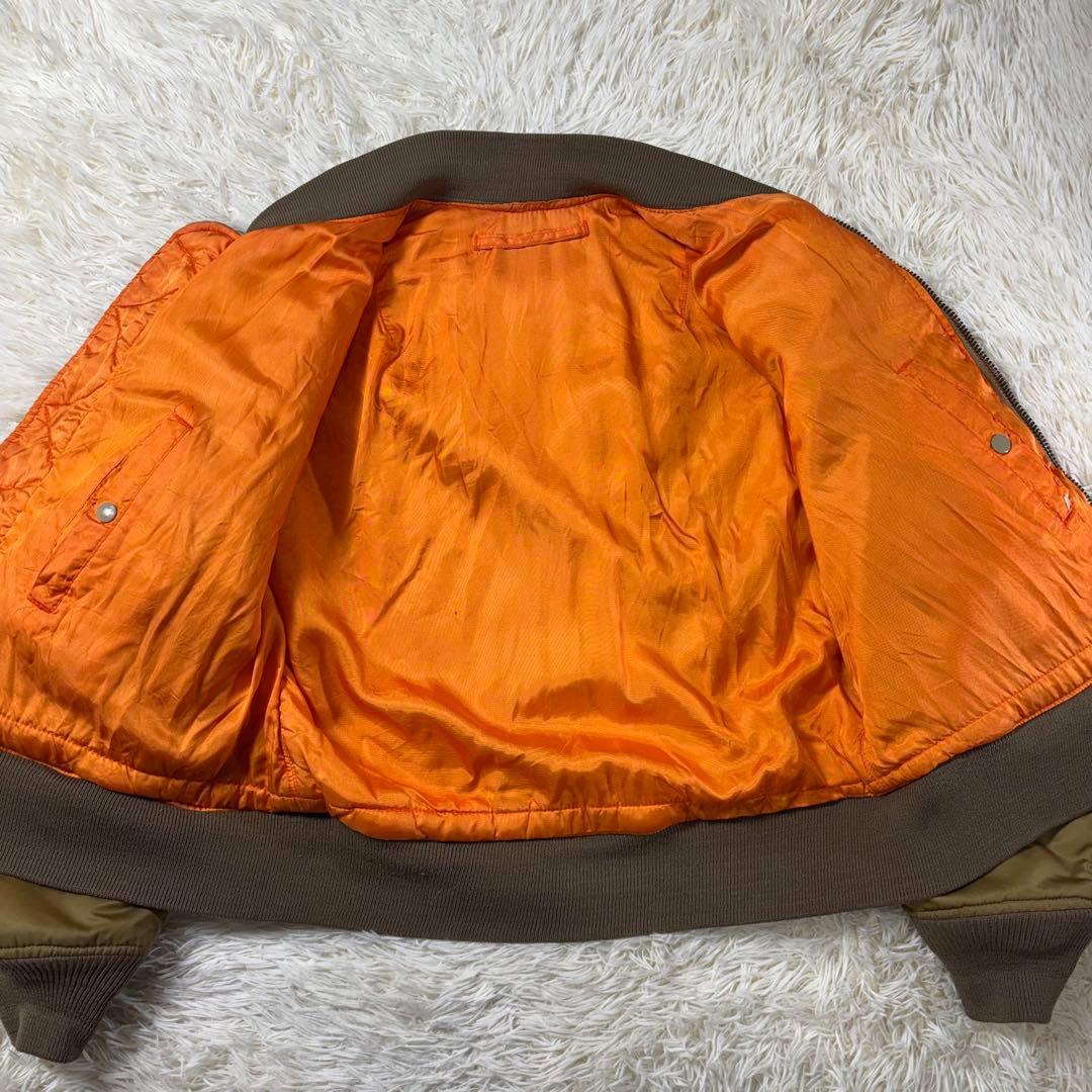 ✨希少✨70s後期 米軍実物 MA-1 リバーシブル USA製 HOPE MFG