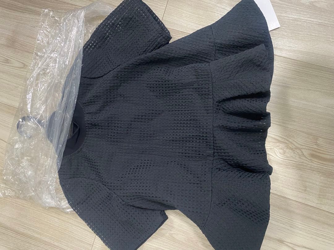 Gypsohila ジプソフィア Sheer Check Tops 新品 タグ付