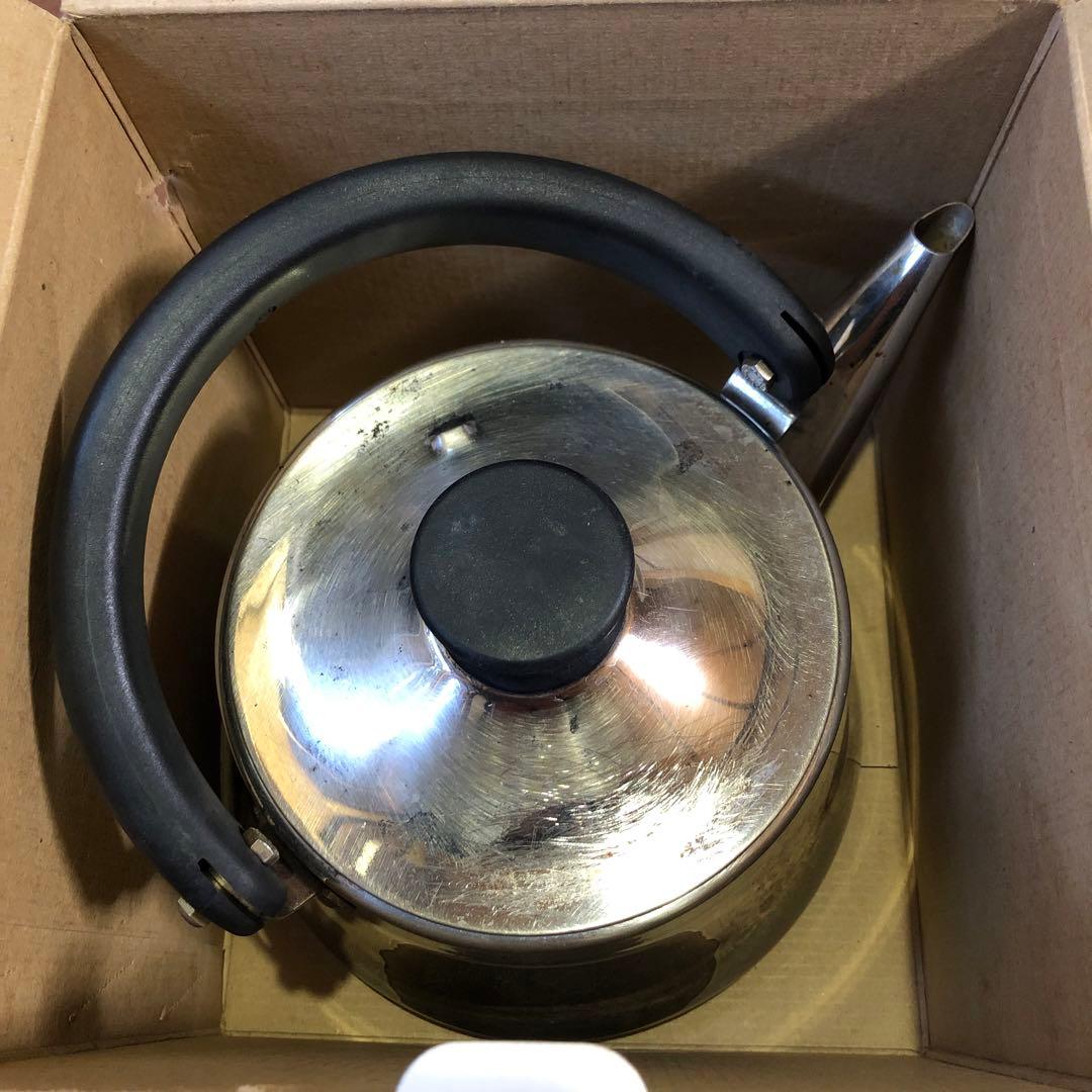 堺刀司ステンレス湯沸しやかん 電磁機電気プレート対応 日本製