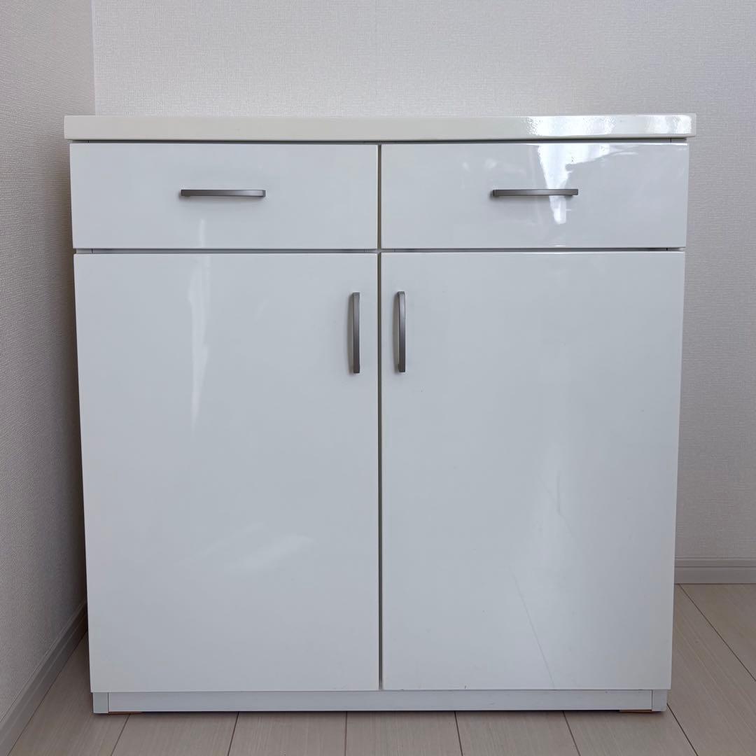 【送料込み匿名】NITORI 食器棚　コパン　幅80cm奥行き40cm 1点