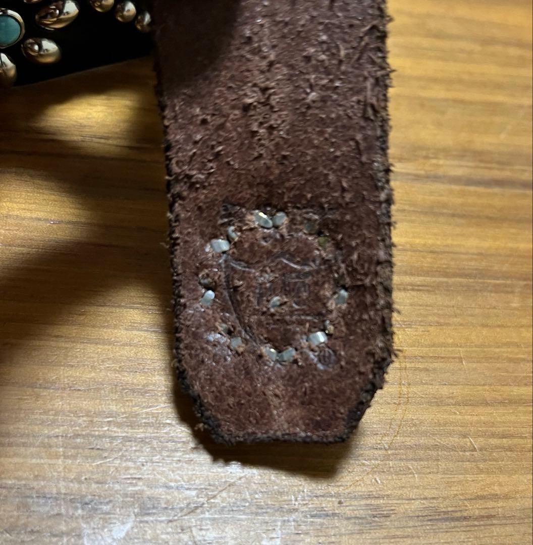 お*す様 HTC Belt 32⭐️HTCターコイズスタッズベルト/財布キムタク