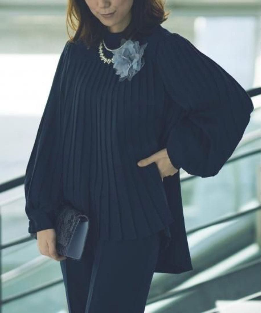 ペコちゃん RUIRUE プリーツフレア フォーマル セットアップ L