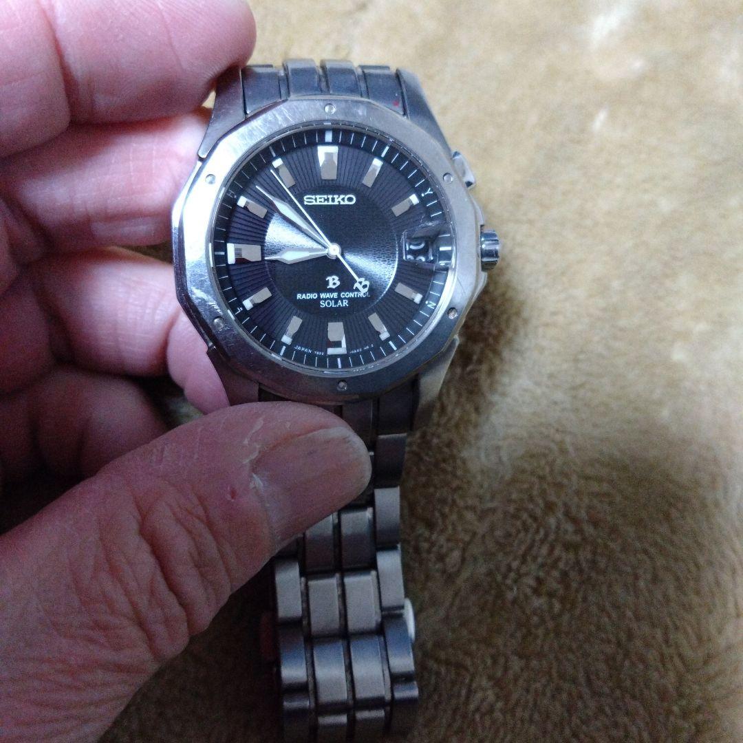 SEIKO BRIGHT ブライツ 7B22-0AC0 電波ソーラー