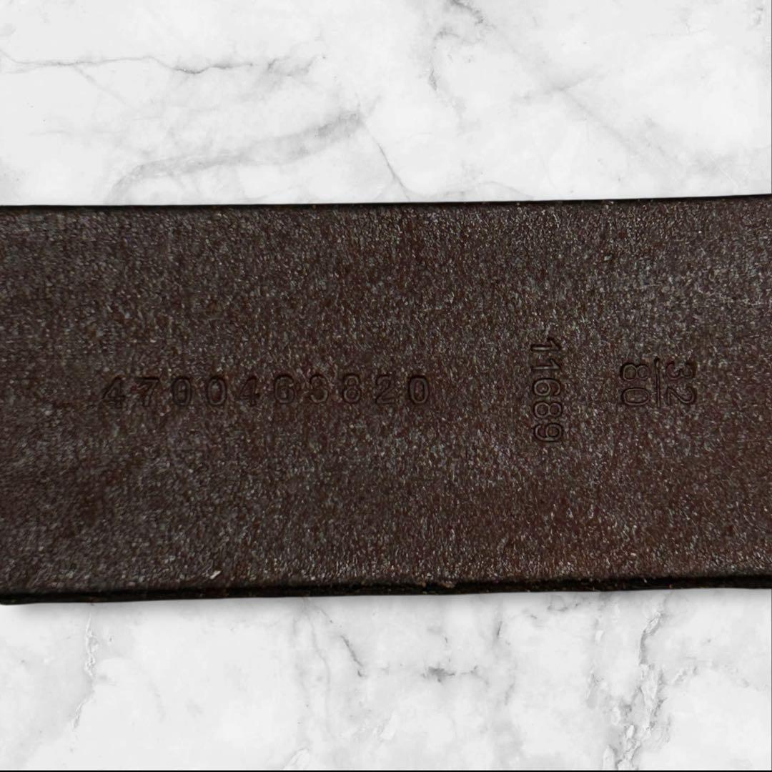 チピチピ タグ付き未使用】ポロラルフローレン 本革レザー 太ベルト ブラウ