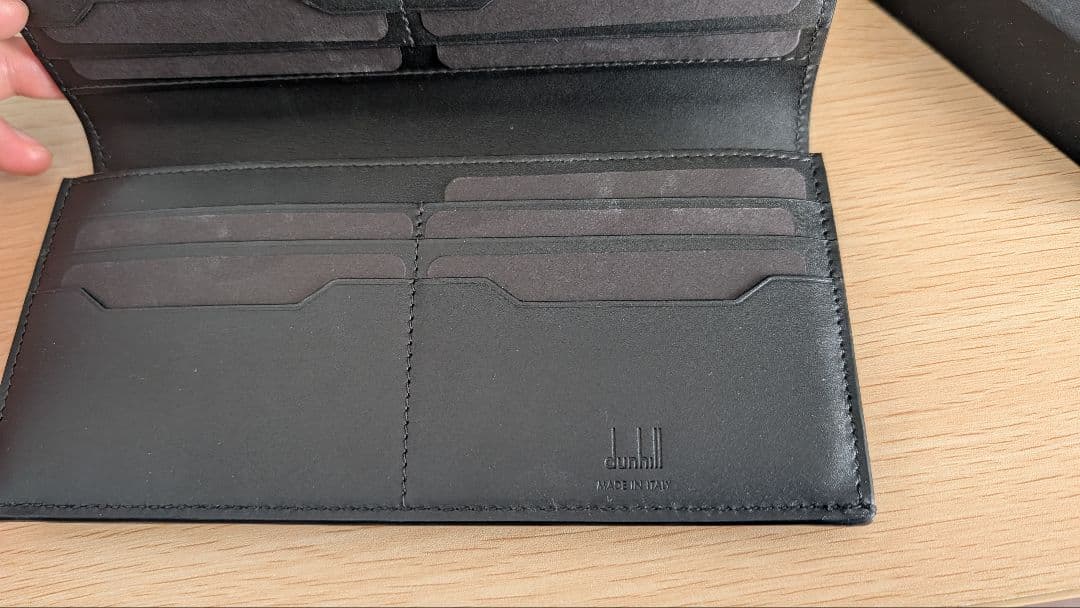 dunhill ロングウォレット DU23R2515GN001R レザー長財布