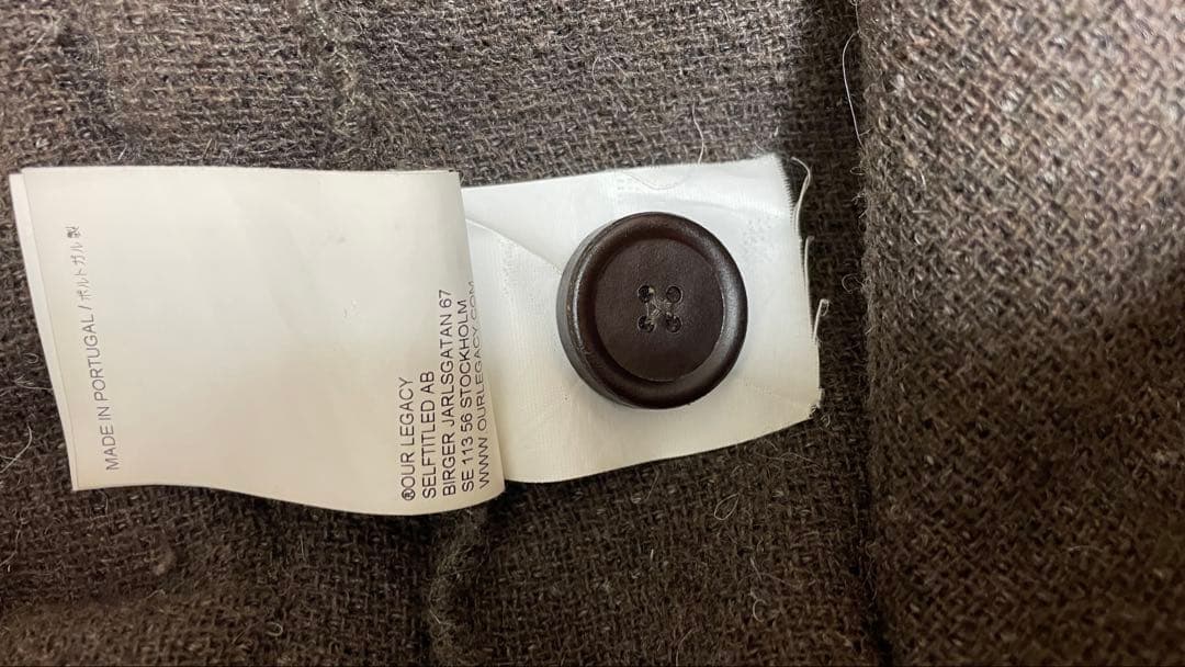 トップス OUR LEGACY CARDIGAN MOLE GREY MOHAIR 44