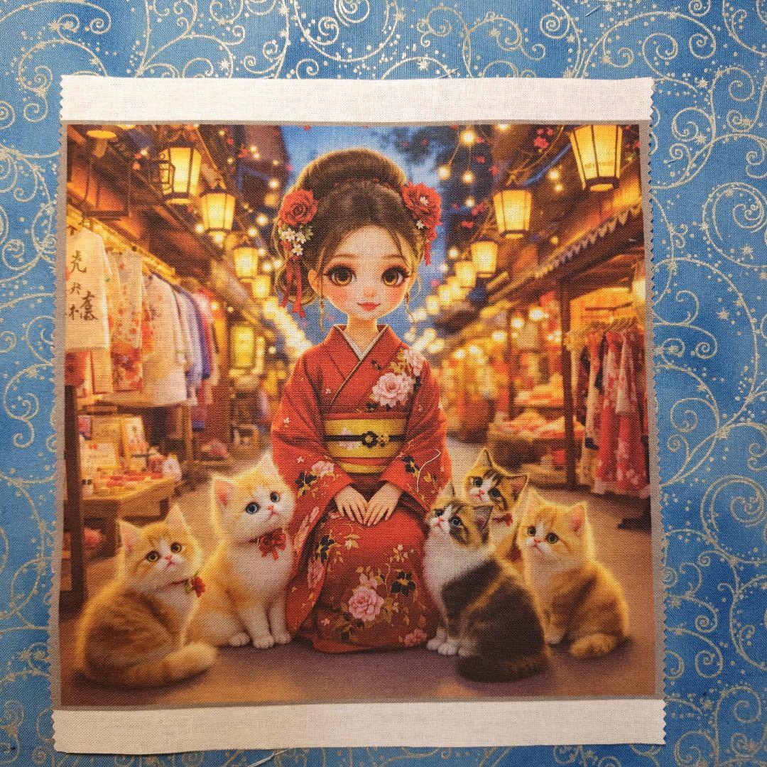 タリム　No1.2 パネル　ネコちゃん柄　20枚+20枚＝40枚