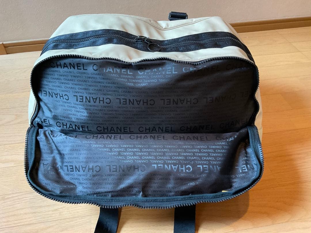 CHANEL シャネル スポーツライン ボストントラベルバッグ