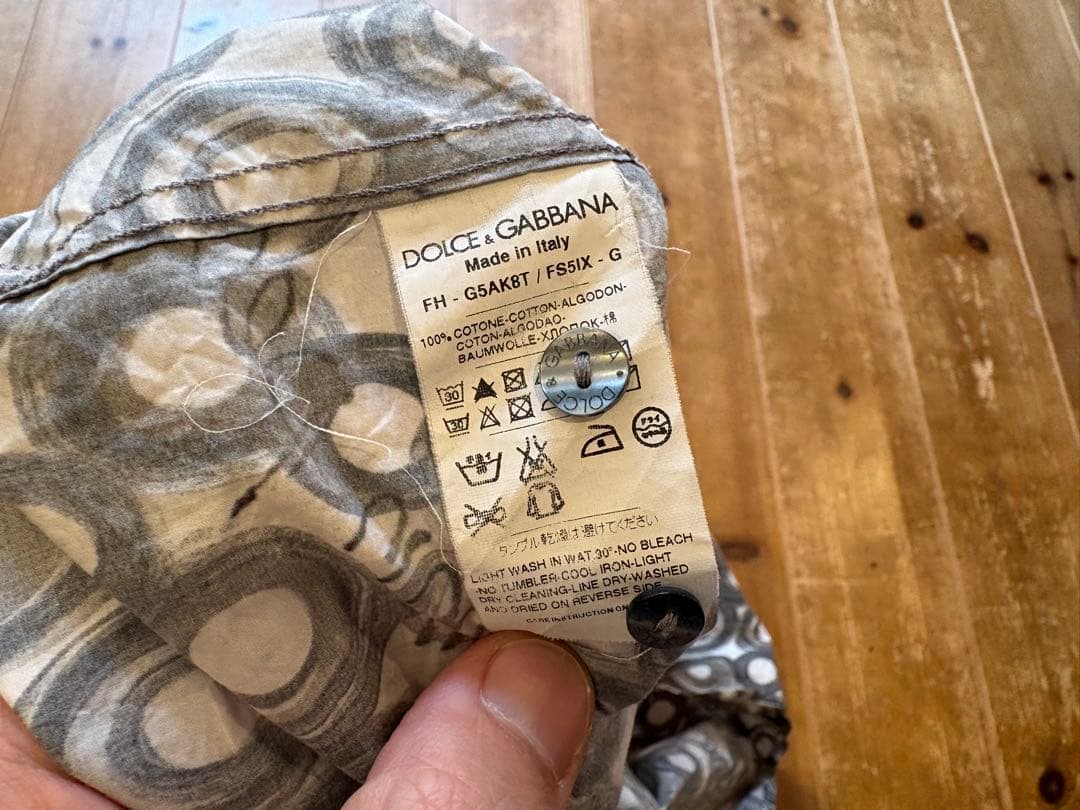 DOLCE & GABBANA 長袖シャツ